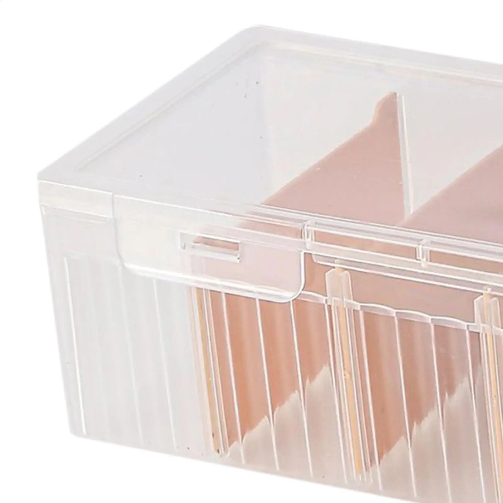 Clear Plastic Compartmentalized Organizer Box Holds Game Cards Storage Box With Adjustable Divider Collection Box Organizer Oasis Select