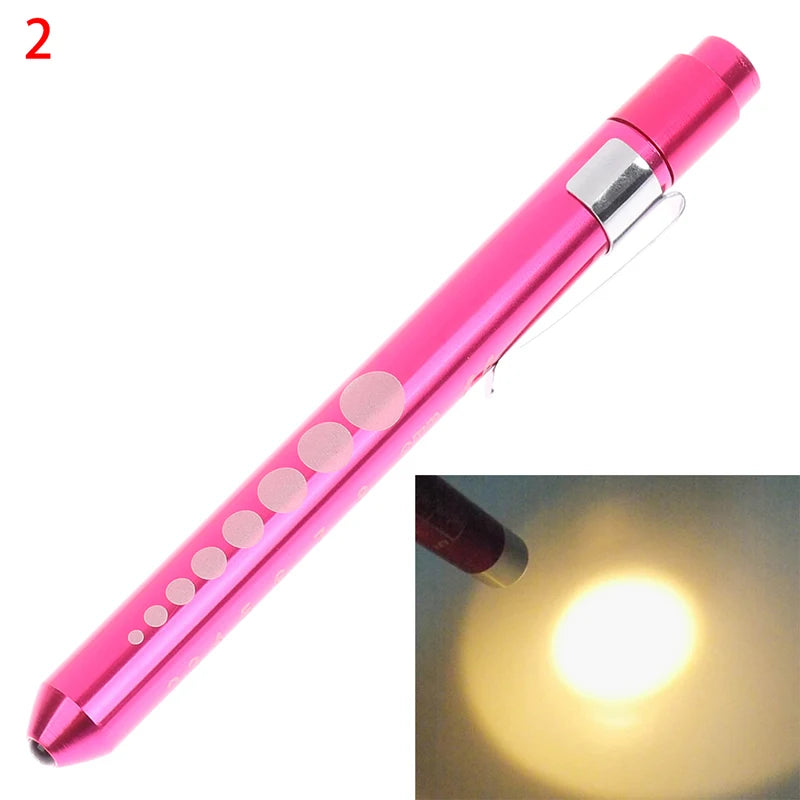 Oral Xamination Pen Light, Pen Flashlight, Pupil Examination Pen Light, Medical Pen Light With Pupil Gauge And Ruler Oasis Select MR-07