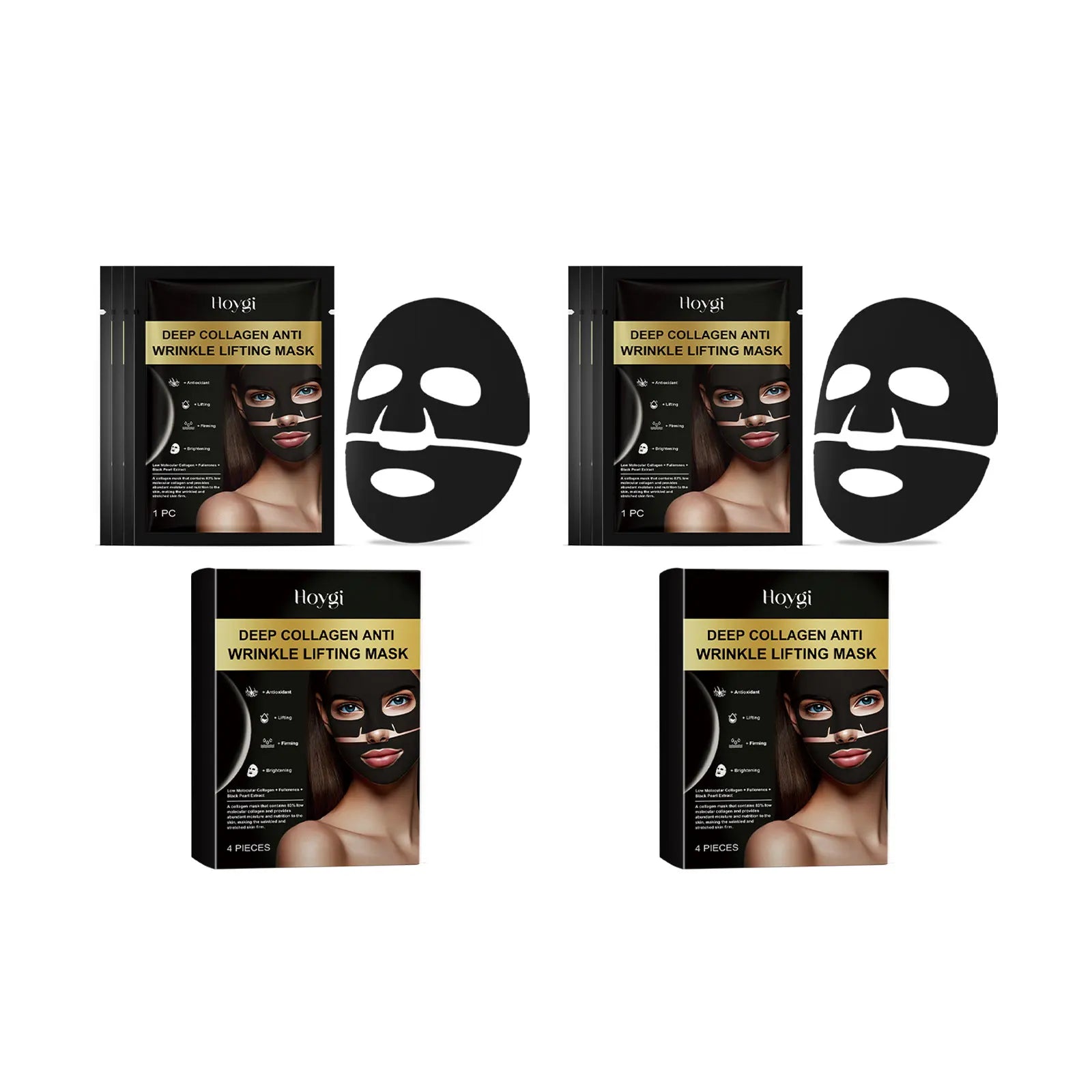 Hoygi Collagen Face Sheet Mask – Firming & Pore Minimizing