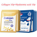 SADOER 20pc Hyaluronic Acid & Collagen Sheet Face Masks Sheet Face Mask Oasis Select H