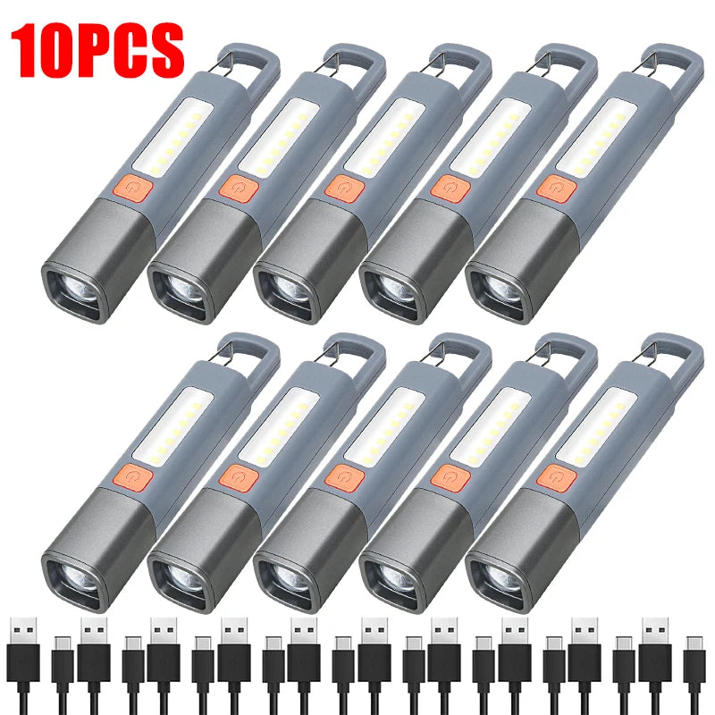 ZHIYU XPE LED Flashlight – USB-C Rechargeable & Zoomable