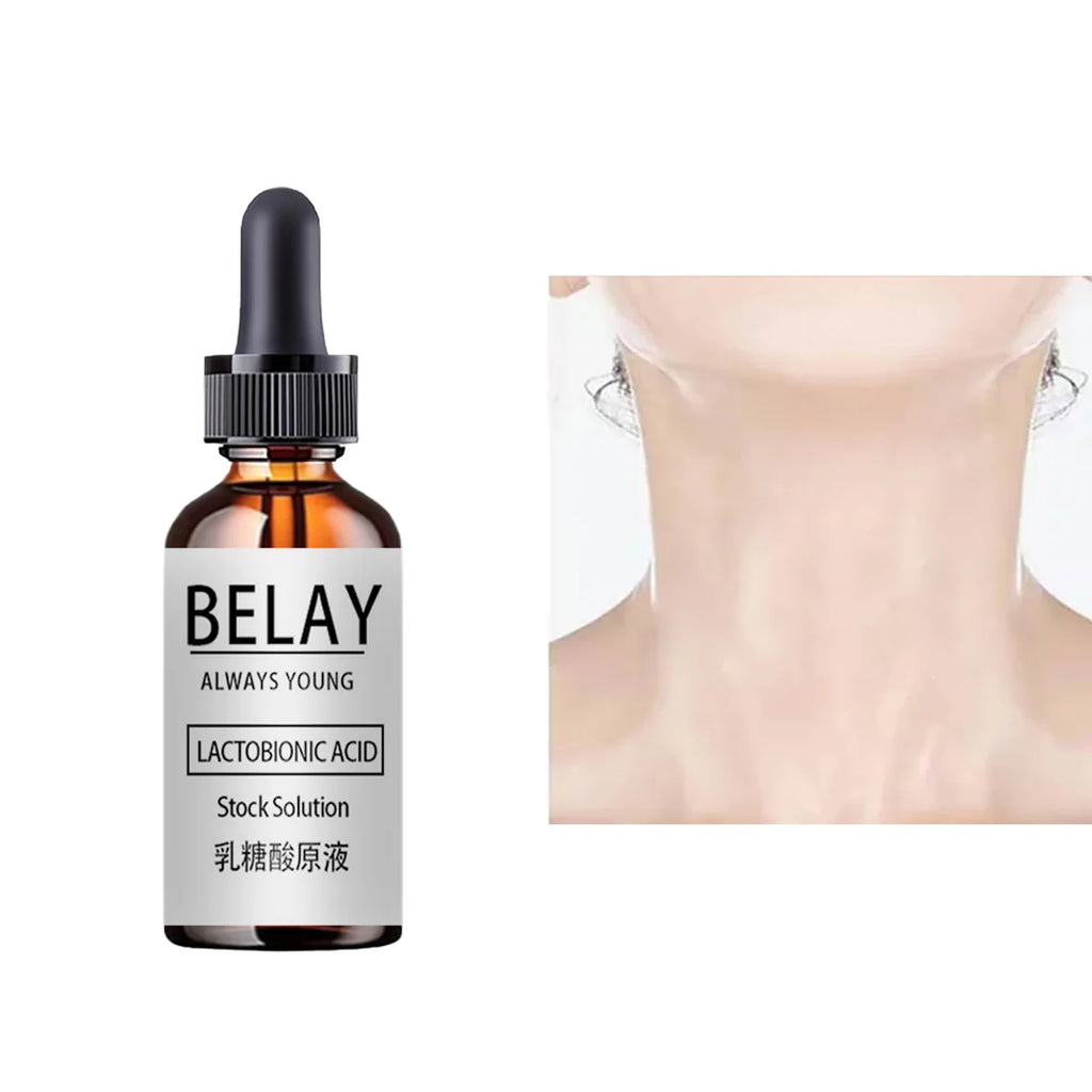 Lactobionic Acid Shrink Pores Serum Korean Cosmetics Fade Fine Lines Anti-Aging Face Care Whiten Moisturizing Skin Care Products Oasis Select