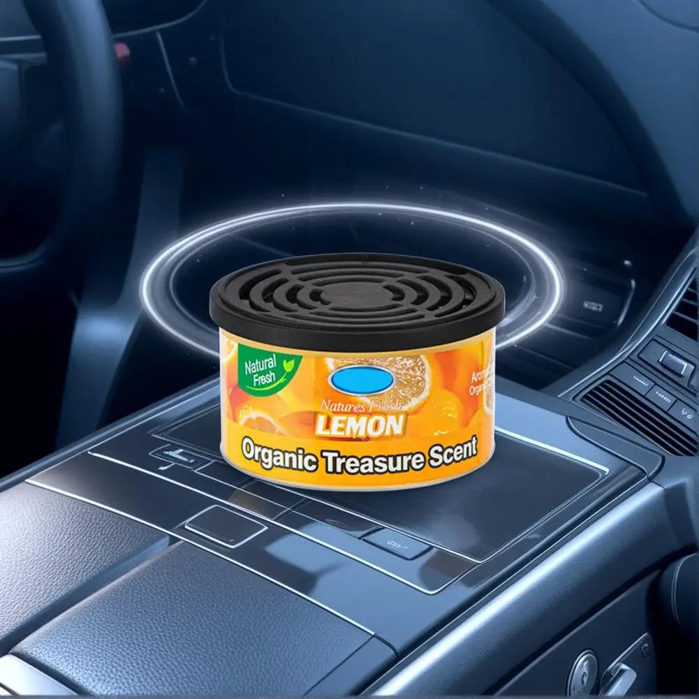 Car Air Freshener Coffee Scent – Long-Lasting Wood Block