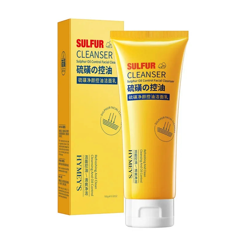 Sulfur Deep Cleansing Body Wash Oil Control Cleanser Refreshing Hydrating Moisturizing Not Tight Facial cleanser Oasis Select Cleanser 100g 1