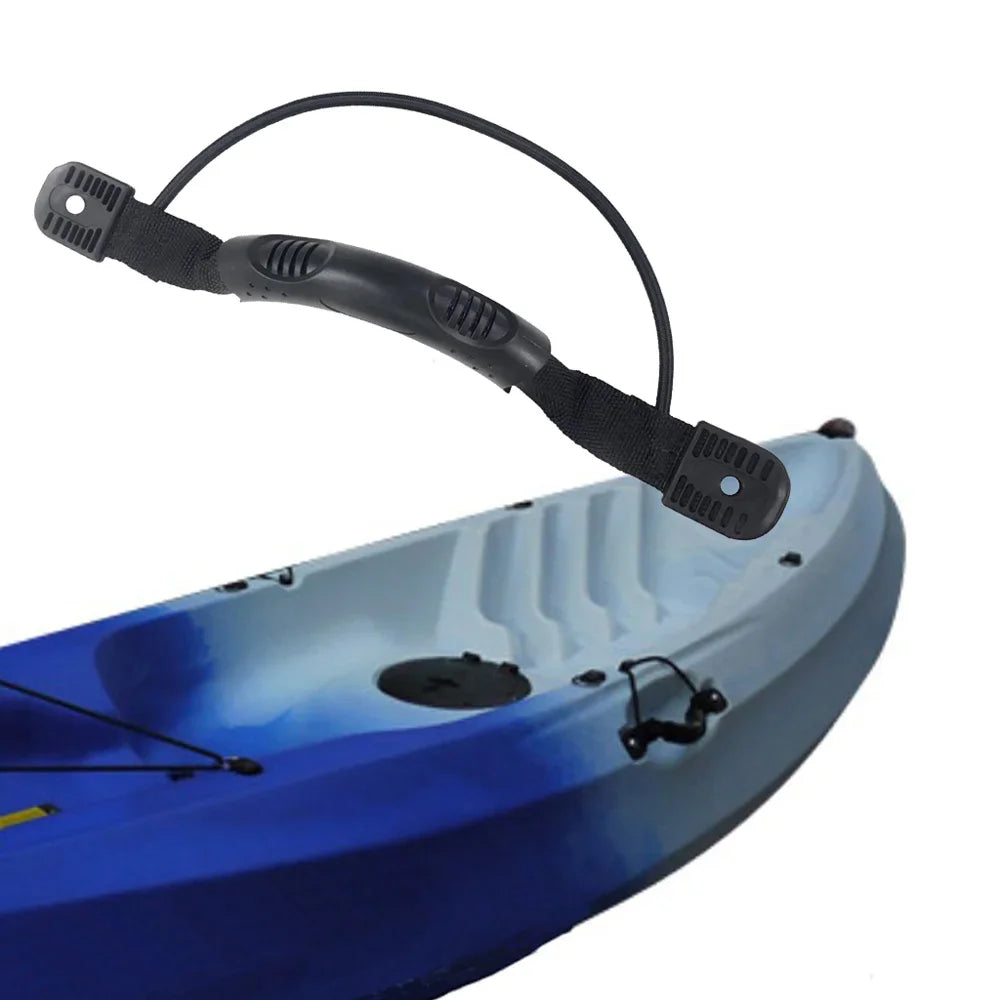 Rubber Kayak Carry Handle Canoe Boat Side Mount Paddle Park With Bungee Cord Accessories Oasis Select