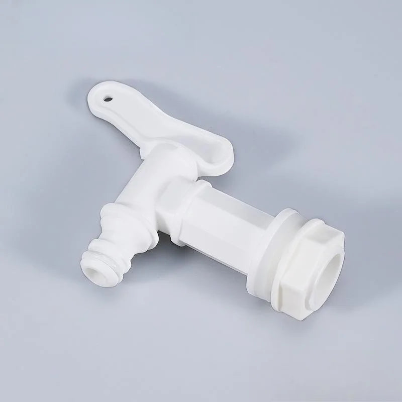 3/4" IBC Tank Tap Adapter Coarse Thread S60 to 5/8" Hose Connector Valves Fittings Garden Water Tanks Faucet Replacement Oasis Select white B