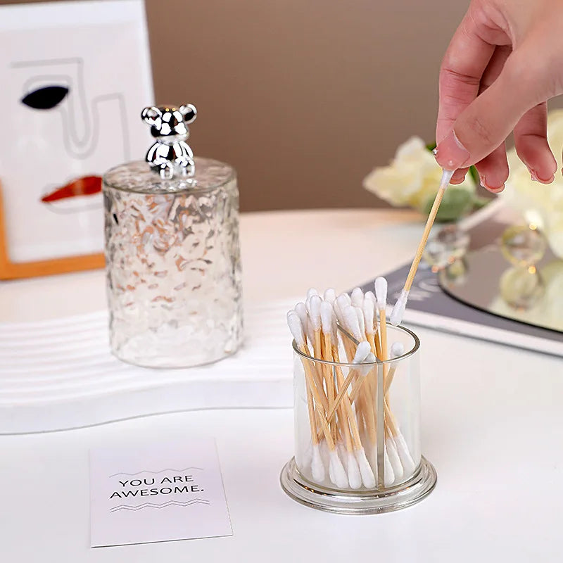 Creative toothpick holder, cartoon design Cotton bud organiser, lipstick stand Cosmetic sample organiser, high aesthetic appeal Oasis Select