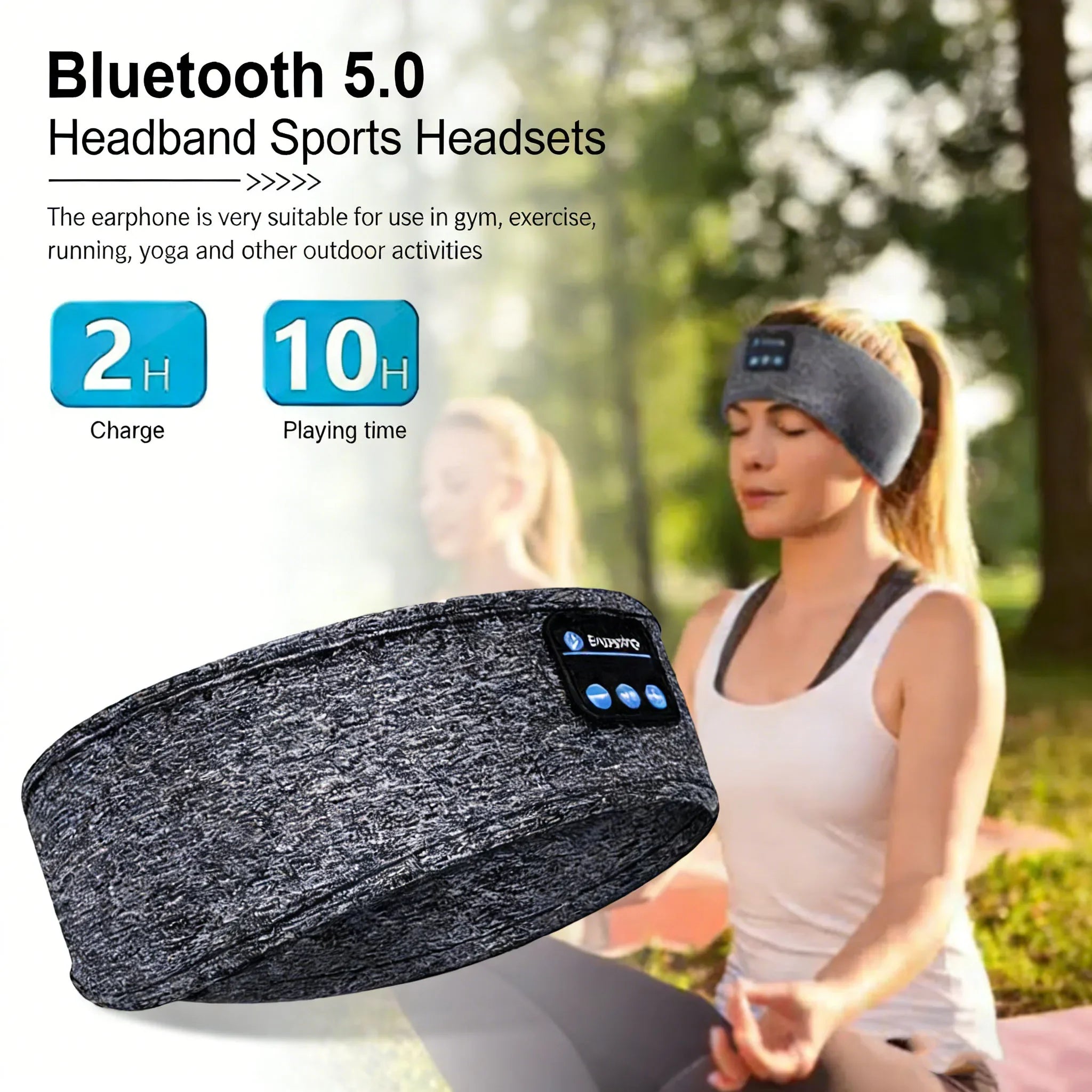 Original Wireless Bluetooth Headset Sports Sleep Headband Eye Mask Fone Bluetooth Earphones Air Pro Earbuds Wireless Headphones Oasis Select