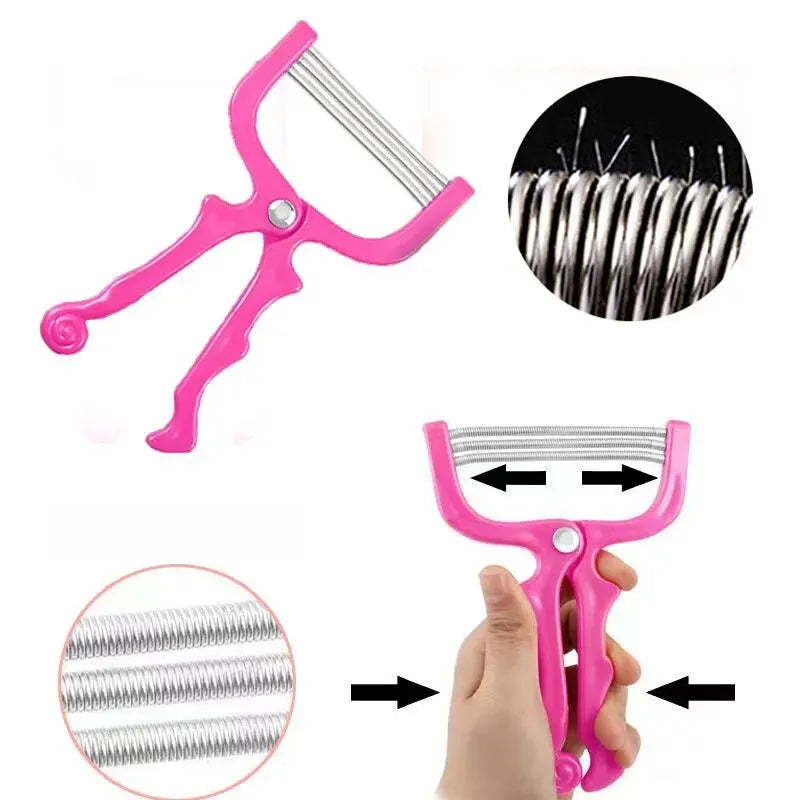 1 PCs Facial Hair Remover Manual Removal Epilator Beauty ShavingThreading Tool For Women Oasis Select