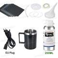 New Upgraded Car Headlight Polishing Restoration Kits Liquid Polymer Auto Headlamp Scratch Renovation Restorer Auto Repair Tools Oasis Select 200ML Black EU Set