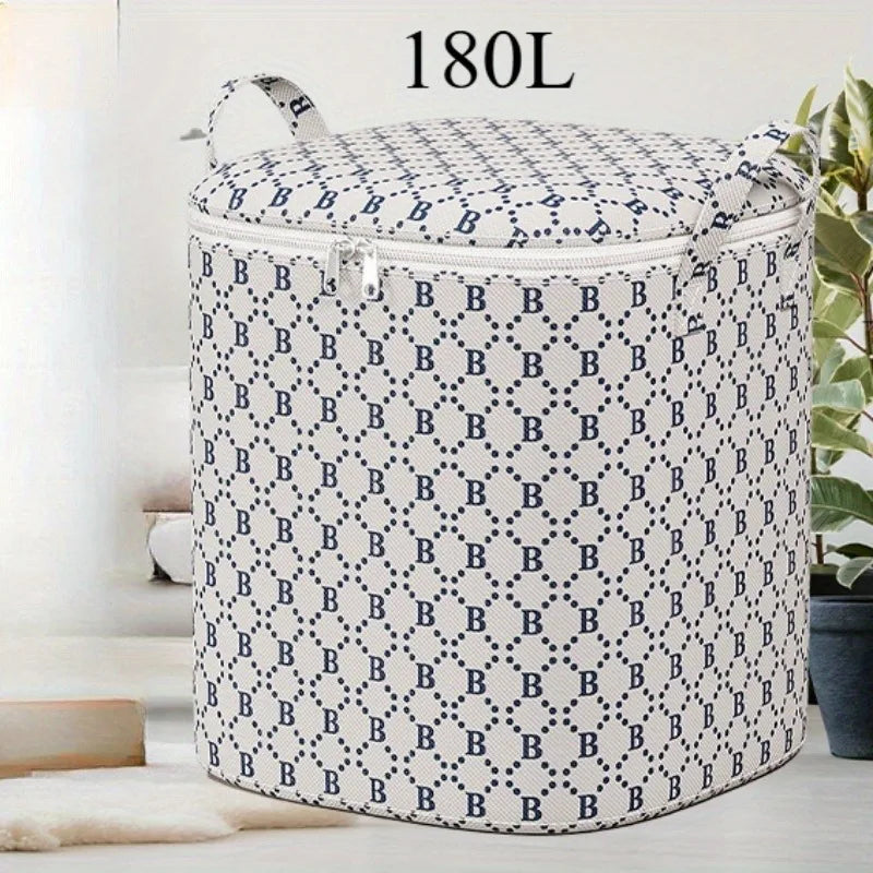 1pc Ultra Large Capacity Dustproof Clothes & Quilt Storage Bag, Home Moving Packing Travel Organizer, Multipurpose Storage Bag Oasis Select 180L