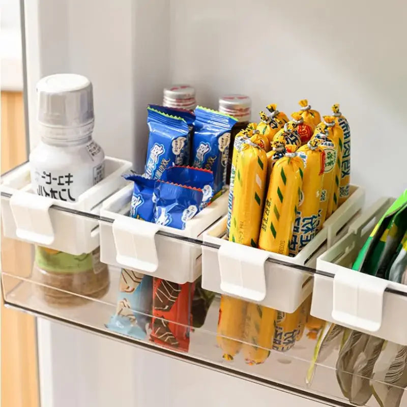 Refrigerator Door Partition Buckle | Kitchen Storage Organizer