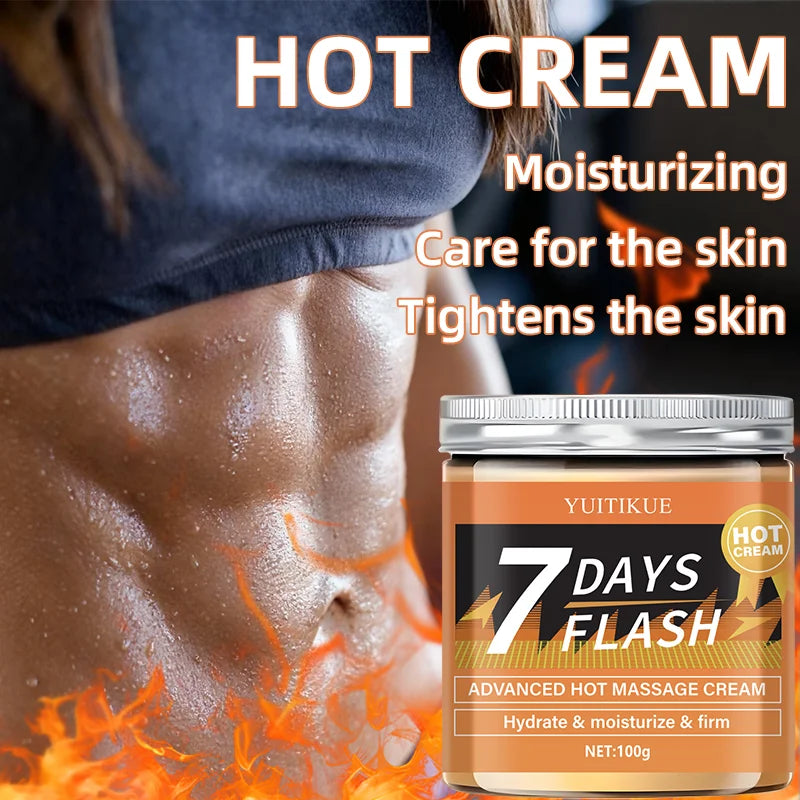 YUITIKUE 7-Day Hot Sculpting Cream 100g – Firms & Moisturizes