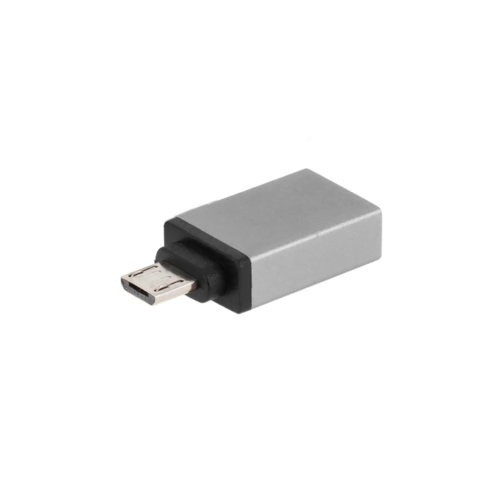 Micro USB OTG Adapter – Aluminum Alloy USB 3.0 Android Converter