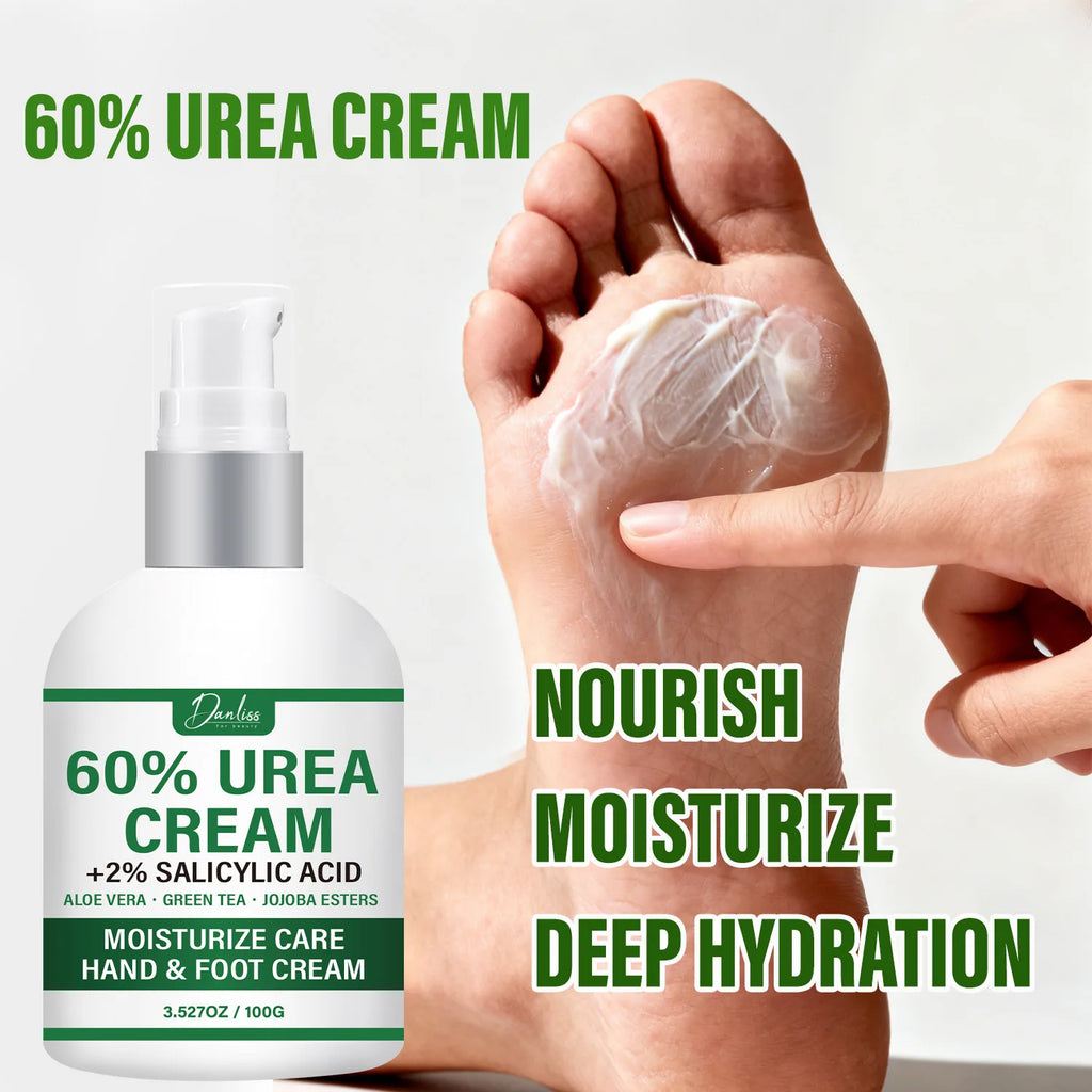 60% Urea Hand & Foot Cream | Salicylic Acid, Aloe Vera 100g