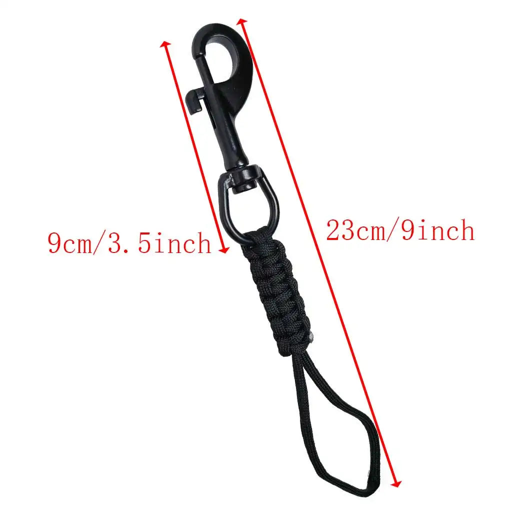 1Pc Dive Camera Lanyard with 316Stainless Steel Hook For Diving Scuba Gear Underwater Camera Dive Light Torch SMB Oasis Select