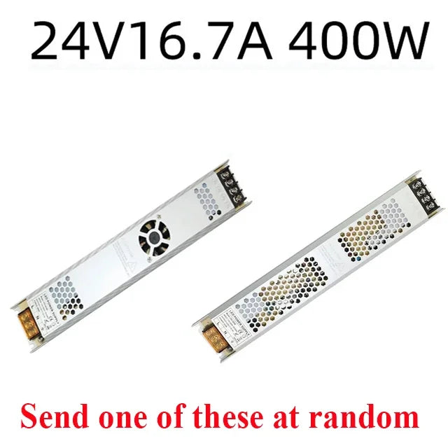 12V 24V Power Supply Transformers 220V AC DC Converter Switching Power Supply 60W 150W 200W 300W 400W SMPS Led Driver Ultra Thin Oasis Select 24V16.7A 400W 180V-265V