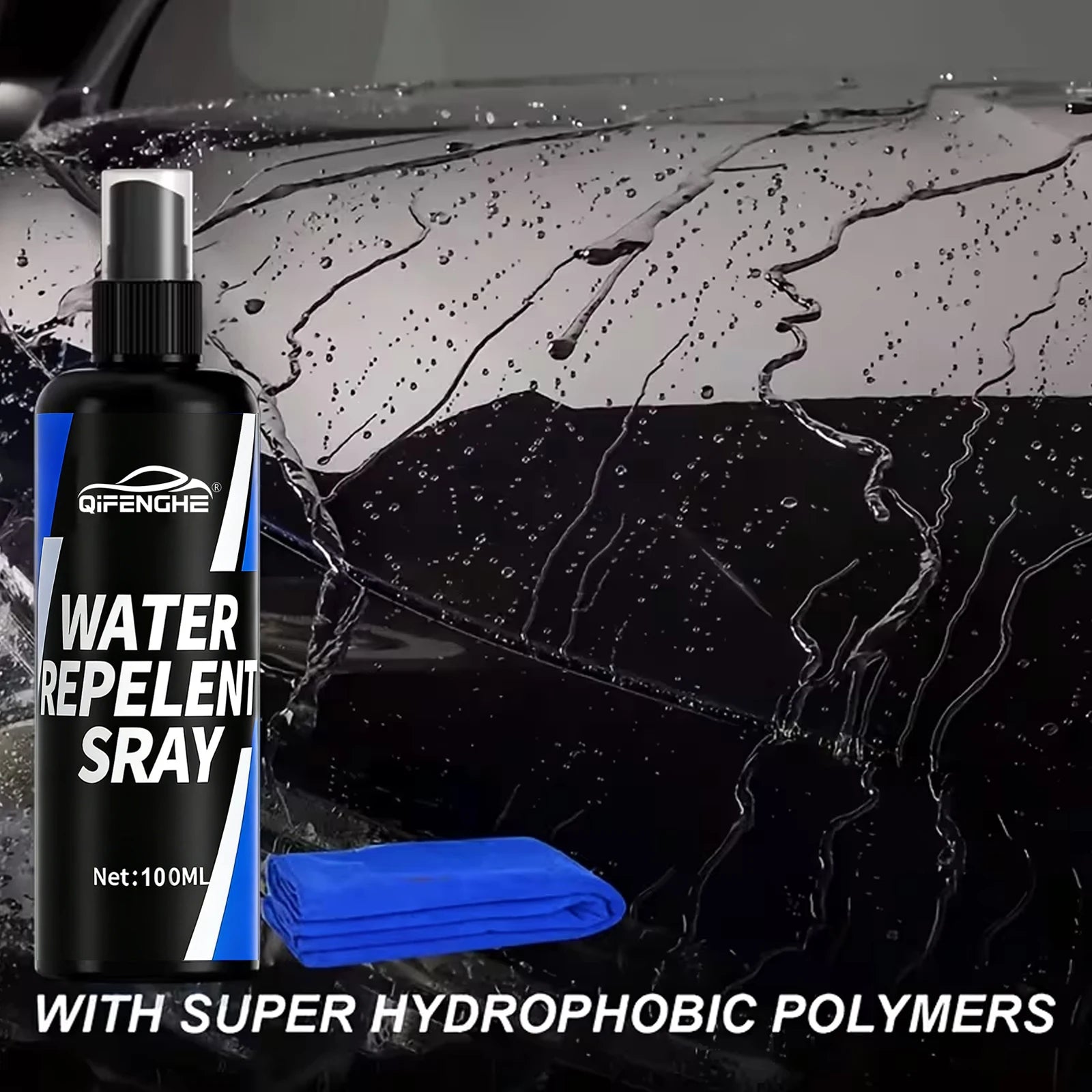 Car Water Repellent Spray – Hydrophobic Windshield Coating Car Glass Coating Spray Oasis Select