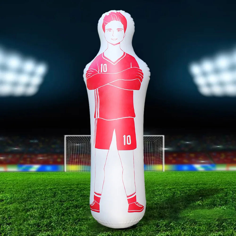 Inflatable Soccer Dummy Goalkeeper Free Kick Defender Mannequin Soccer Training Mannequin Oasis Select