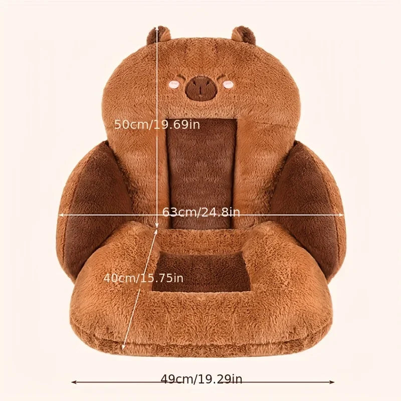 Protection Pad Car Seat Cover Winter Warm Cushion Front Chair Seat Cover Soft Faux Fur Plush Comfortable Car Accessories Oasis Select