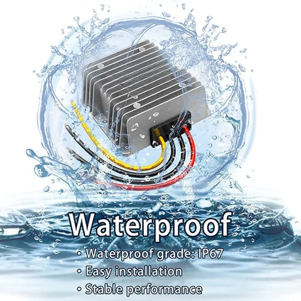 Buck 20V-96V 72V to 12V 60A 50A 40A 30A 20A 15A 10A 5A Step Down DC DC Converter Regulator 48V 60V Voltage Reducer Golf Cart Oasis Select