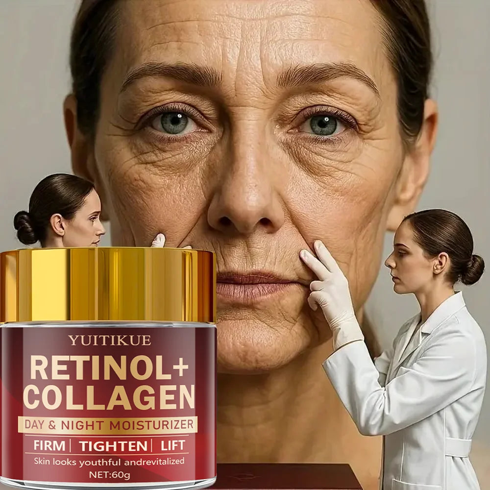 Retinol Collagen Cream 60g – Anti-Aging Day & Night Moisturizer