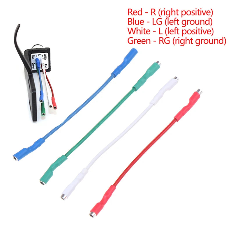 New Sale 4Pcs 7N headshell wires OFC turntable leads phono cartridge cables replacement Oasis Select