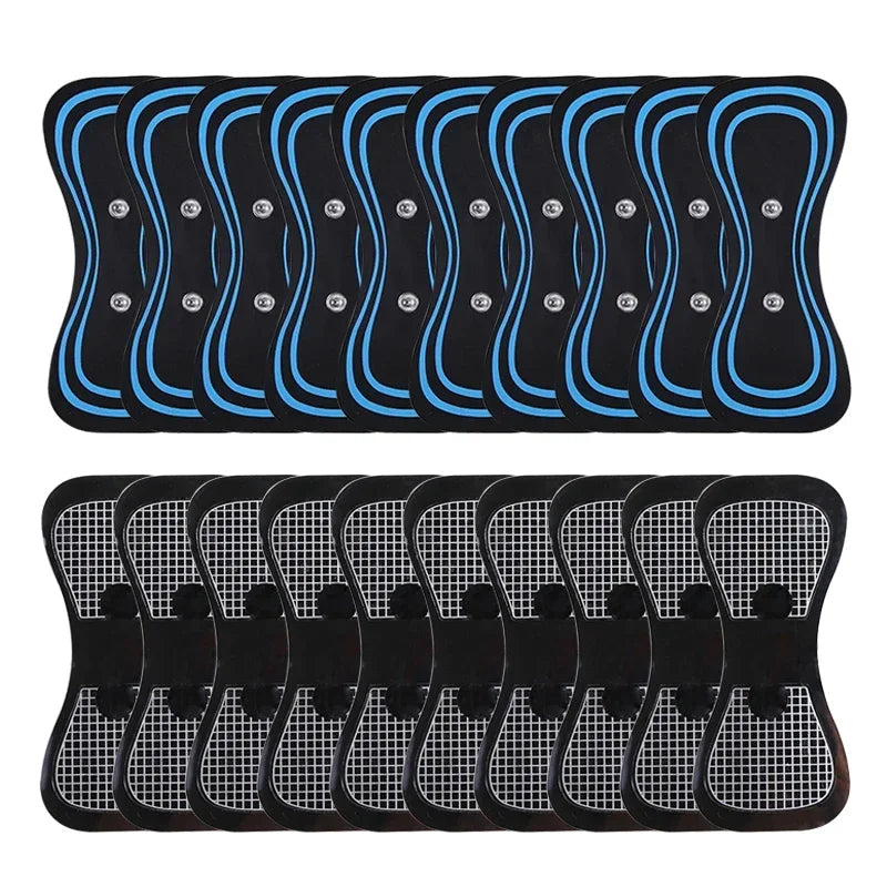 Neck Massager Gel Pads Trainer Hip Exerciser Replacement Slimming Tens Body Massager Patch Muscle Stimulator Sticker Gels Oasis Select