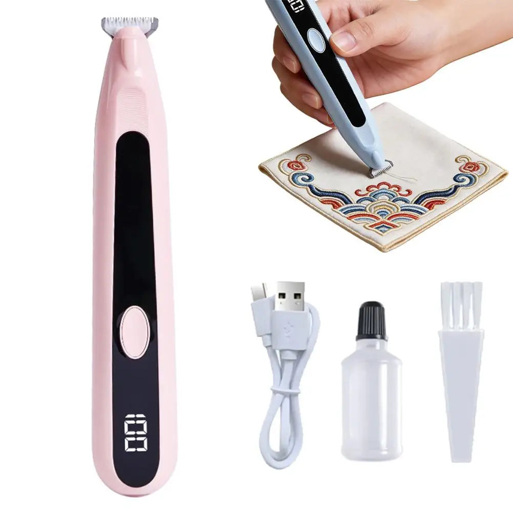 Professional Electric Seam Ripper Embroidery Stitch Eraser & Thread Remover Tool for Tailors Quilters & Sewing Enthusiasts Oasis Select A