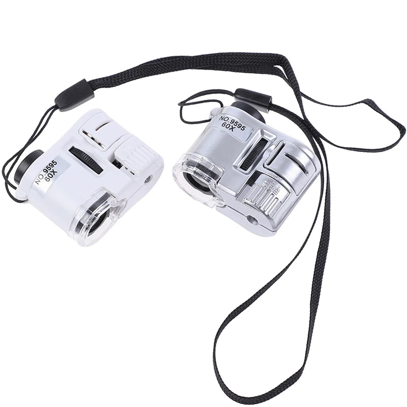 60X Mobile Phone Microscope Portable Pocket Mini Microscope Jewelry Diamond Jade Identification Magnifier for Rosewood Oasis Select
