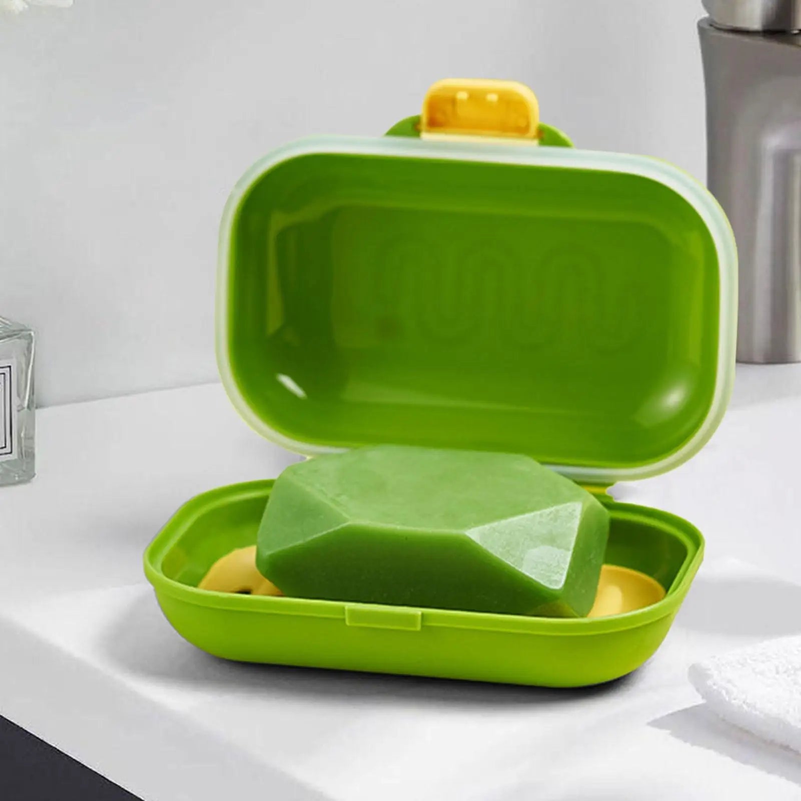 Leakproof Travel Soap Dish with Lid | Portable Soap Holder