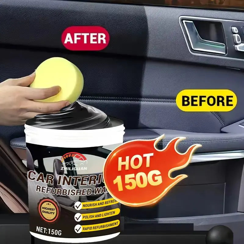 Car Plastic Repair Paste – Dashboard & Tire Restorer Wax