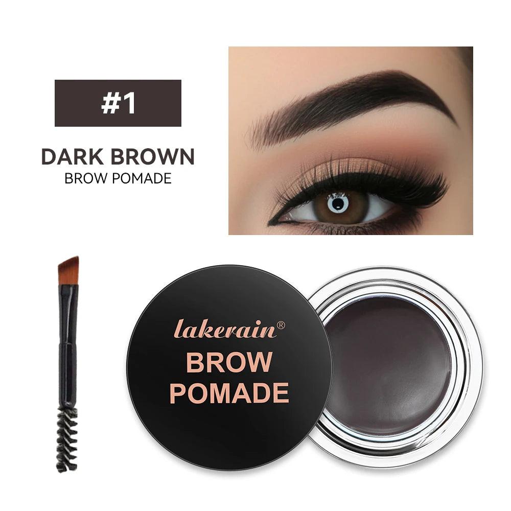 Wild Eyebrow Cream Smooth Styling Eyebrow Pomade Setting Eyebrow Wax Smudge Proof Eyebrow Dye Cream Oasis Select 1 Add a brush
