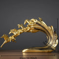 Chinese Style Ornaments Living Room Antique Shelves TV Cabinets Desktop Bookshelves Wine Cabinets Home Decorations Oasis Select Wanma
