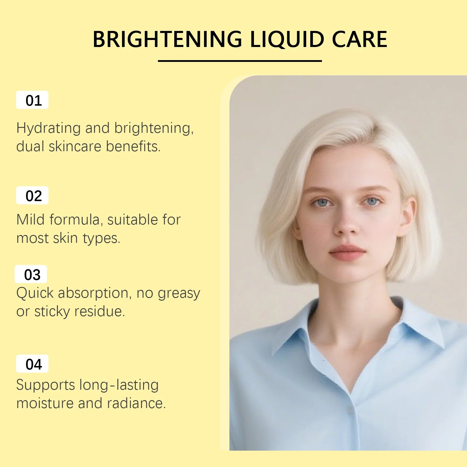 Vitamin C & Niacinamide Face Serum – Dark Spot Corrector 120ml Brightening Face Serum Oasis Select