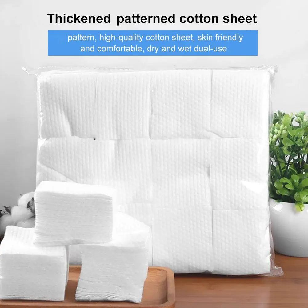 500/600pc Pearl Cotton Pads – Thick Makeup Remover Pads Cotton Makeup Remover Pads Oasis Select