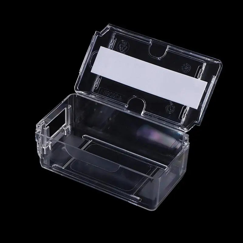 SUSU Universal Jewelry Storage Box Watch Box Men Watch Box Vintage Transparent Single Grid Watch Box Christmas Gift Boxes Oasis Select