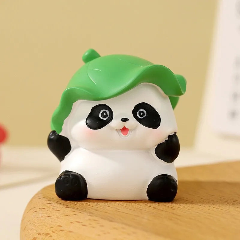 Office Desk Ornament Wholesale Decorative Small Ornament Cute Resin Figurine Cute Resin Miniature Figurine For Mental Relaxation Oasis Select Style1