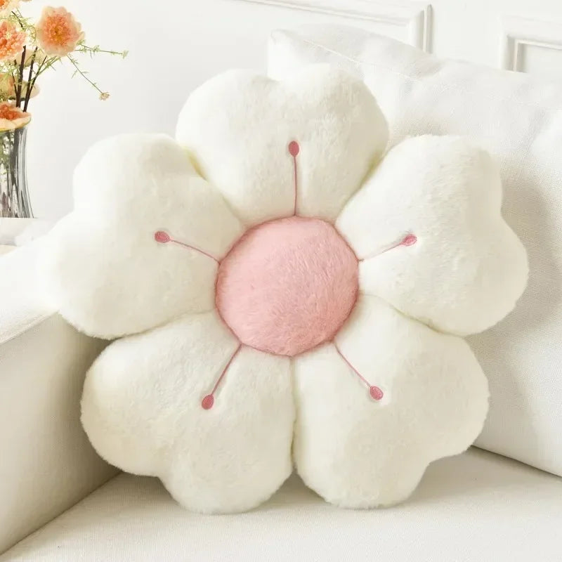 Sunflower Pillow, Daisy Seat Cushion, Flower Mat, Office Mat, Plush Toy Mat, Christmas Gift, Halloween, Thanksgiving Gift Oasis Select