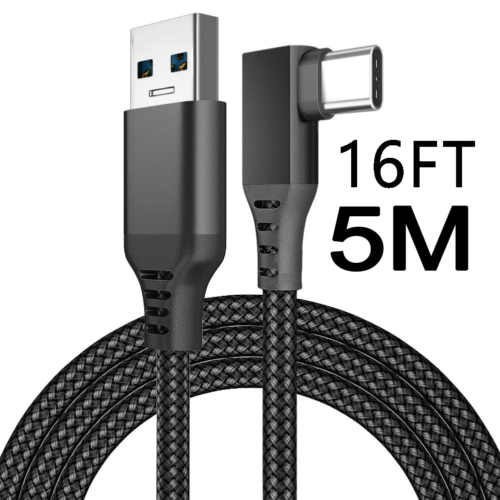 Meta Quest 2 Link Cable USB-A to USB-C 5M | VR Accessory