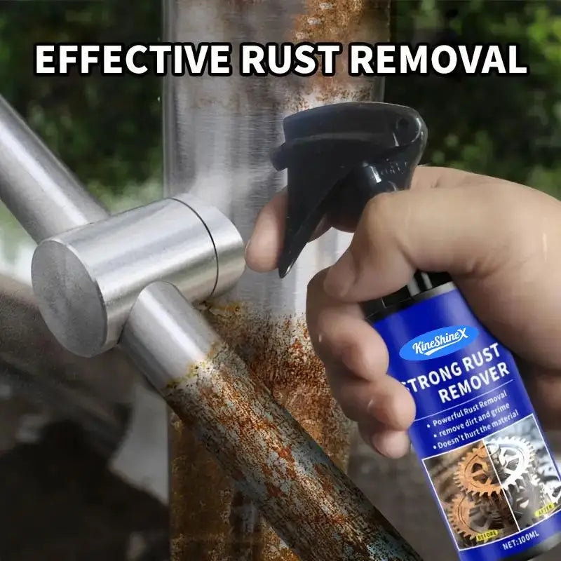 Car Rust Remover Auto Exhaust Pipe Rust Derusting Spray Quickly Car Wheel Hub Care Clean Metal Iron Prowder Stain Removal Agent Oasis Select