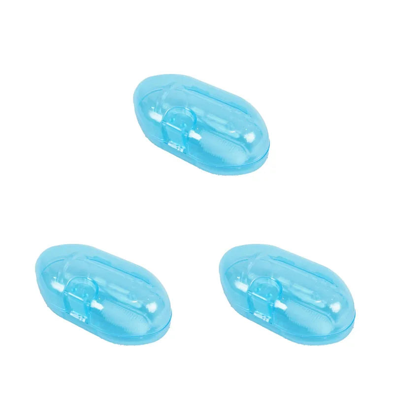 1/2/3/4pcs Silicone Finger Toothbrush Suitable For Dogs And Cats-Teeth Care Easy To Clean Teeth Cleaning Tool Oral Care Tool Oasis Select 3pcs Blue Box with b