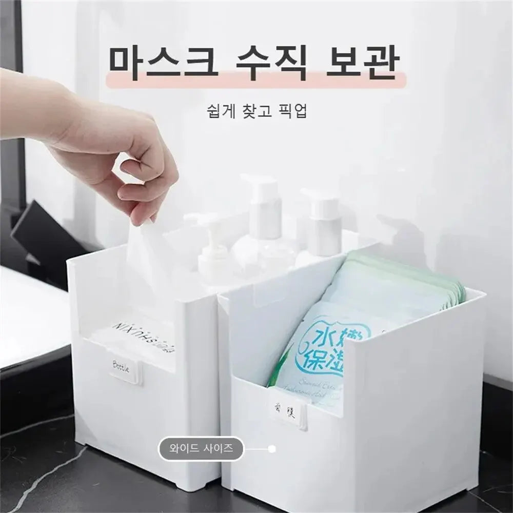 Drawer Type Storage Box Kitchen Wardrobe Multi Functional Storage Box Cabinet Drawer Separation Cosmetic Mask Finishing Oasis Select