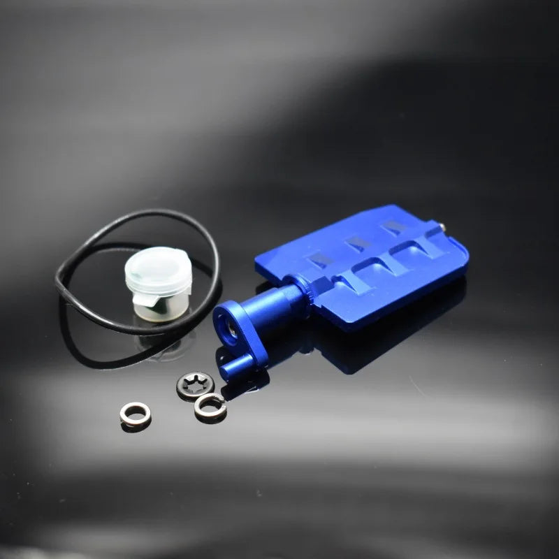 Automotive intake manifold control valve and exhaust valve suitable for BMW 3, 5, 7 Series, X3, X5, Z3, Z4 Oasis Select Blue