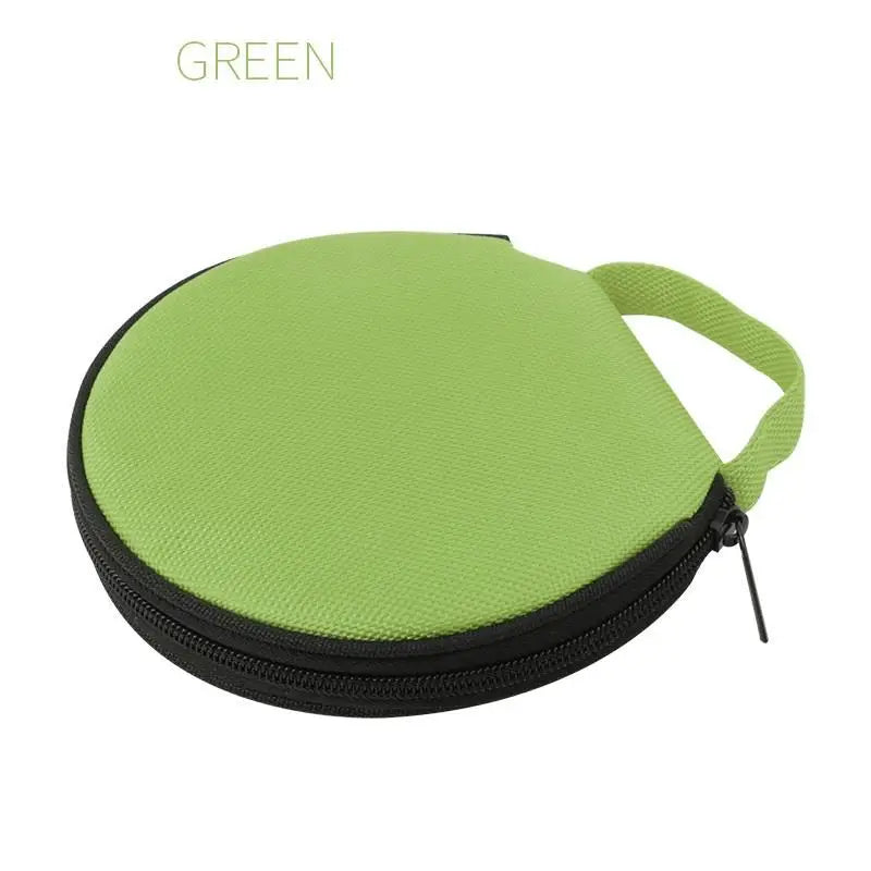 Round Oxford Cloth Zipper Storage Pouch – Travel & Home Organizer