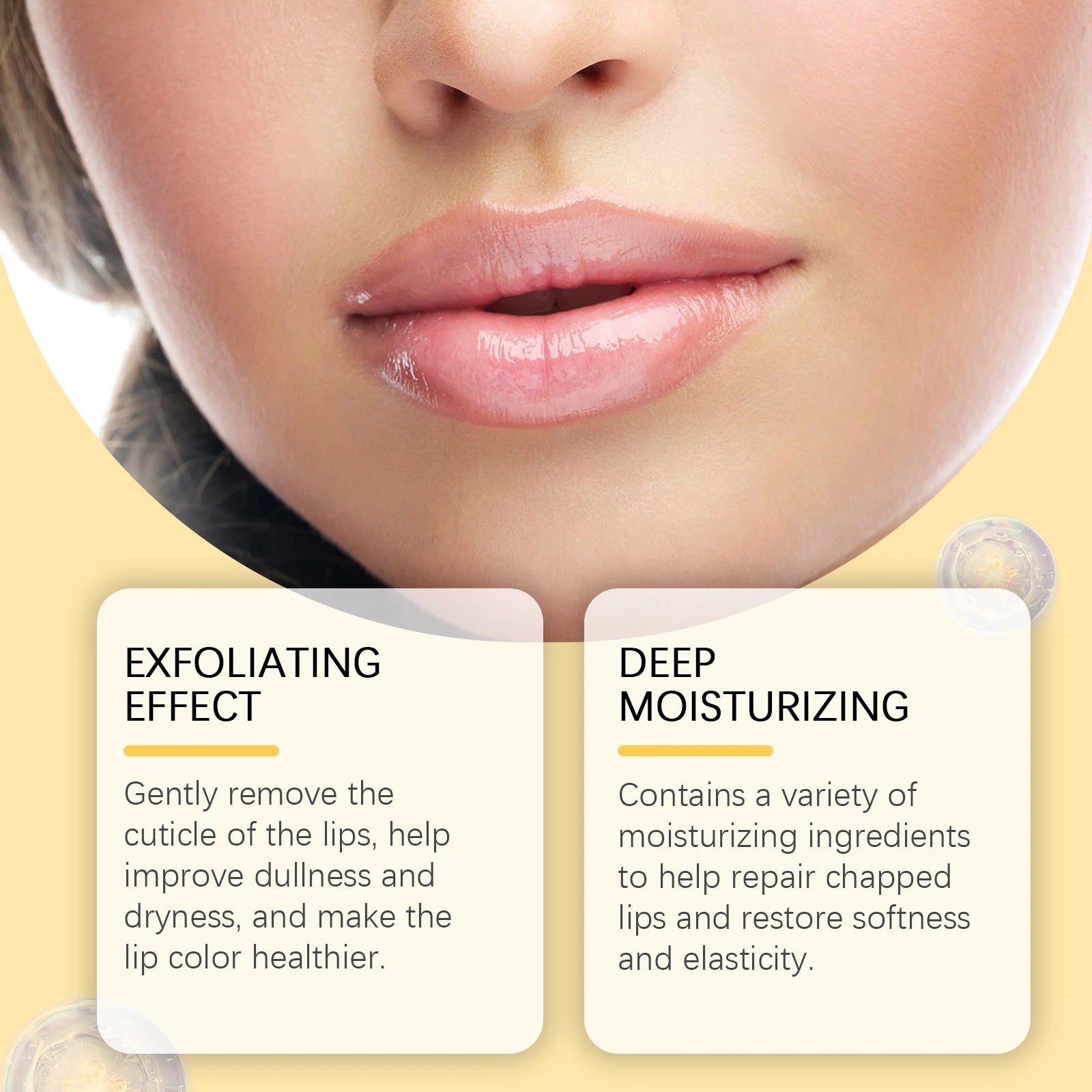WOODSLEEP Coconut Vanilla Lip Scrub – Exfoliate & Moisturize Lip Scrub Oasis Select
