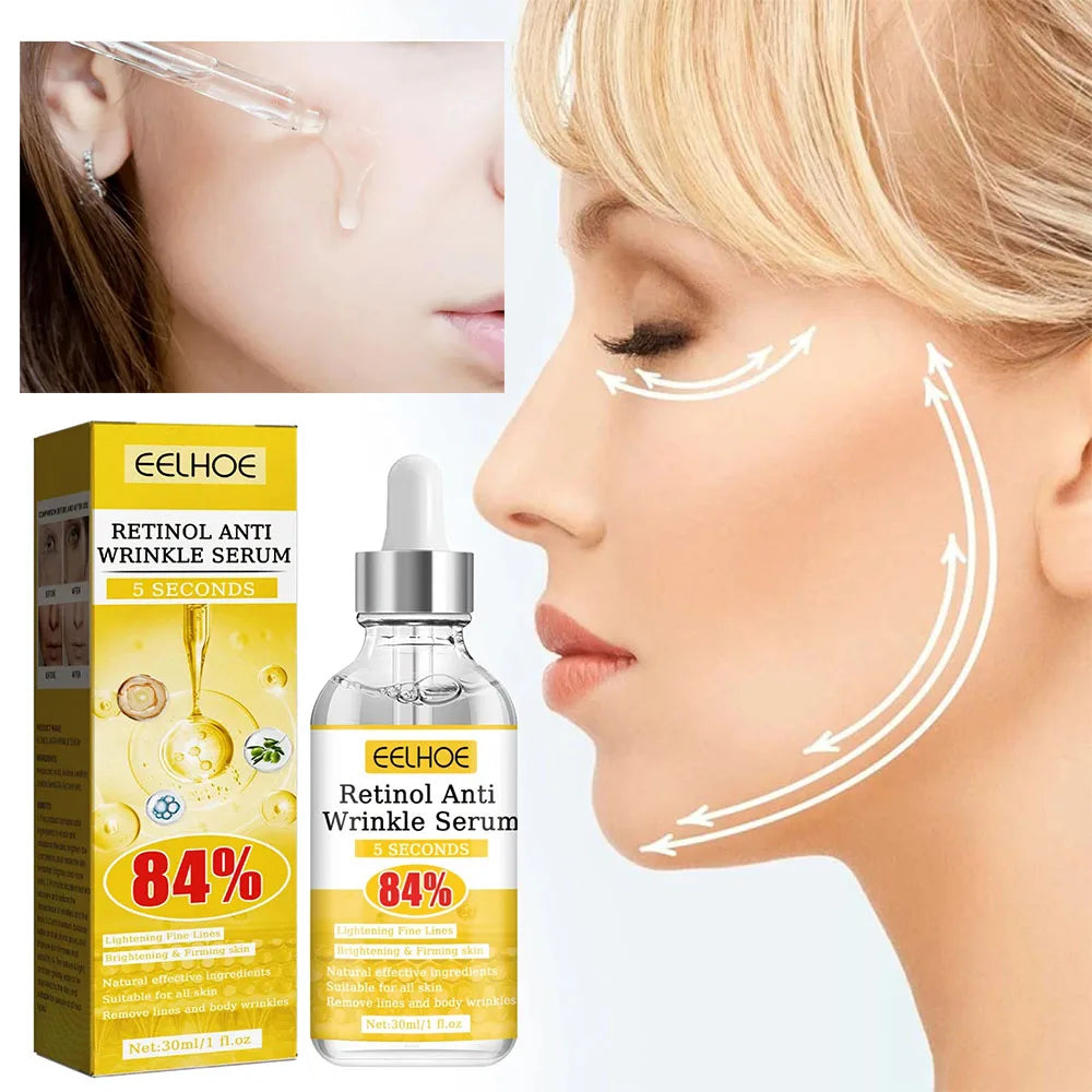 REAROYA Retinol & Hyaluronic Acid Anti-Wrinkle Facial Serum Anti-Aging Face Serum Oasis Select