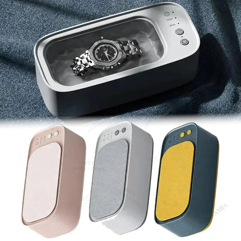 Contact Lens Ultrasonic Cleaner Glasses Cleaning Machine Vibrating Electric 3 Speed Jewelry Watch Timing Cleaning Machine Oasis Select