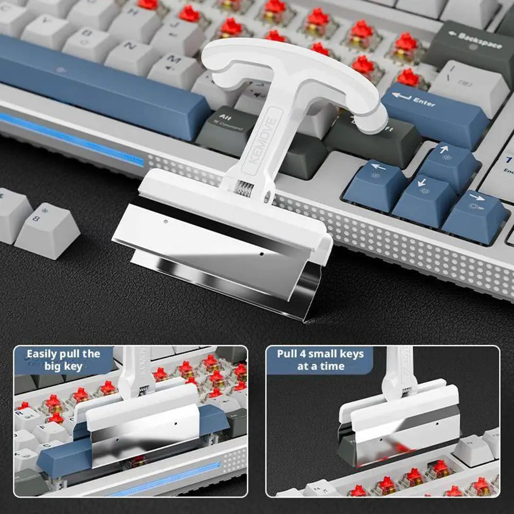 Keycap Puller Tool – 4-Key Remover for Mechanical Keyboards
