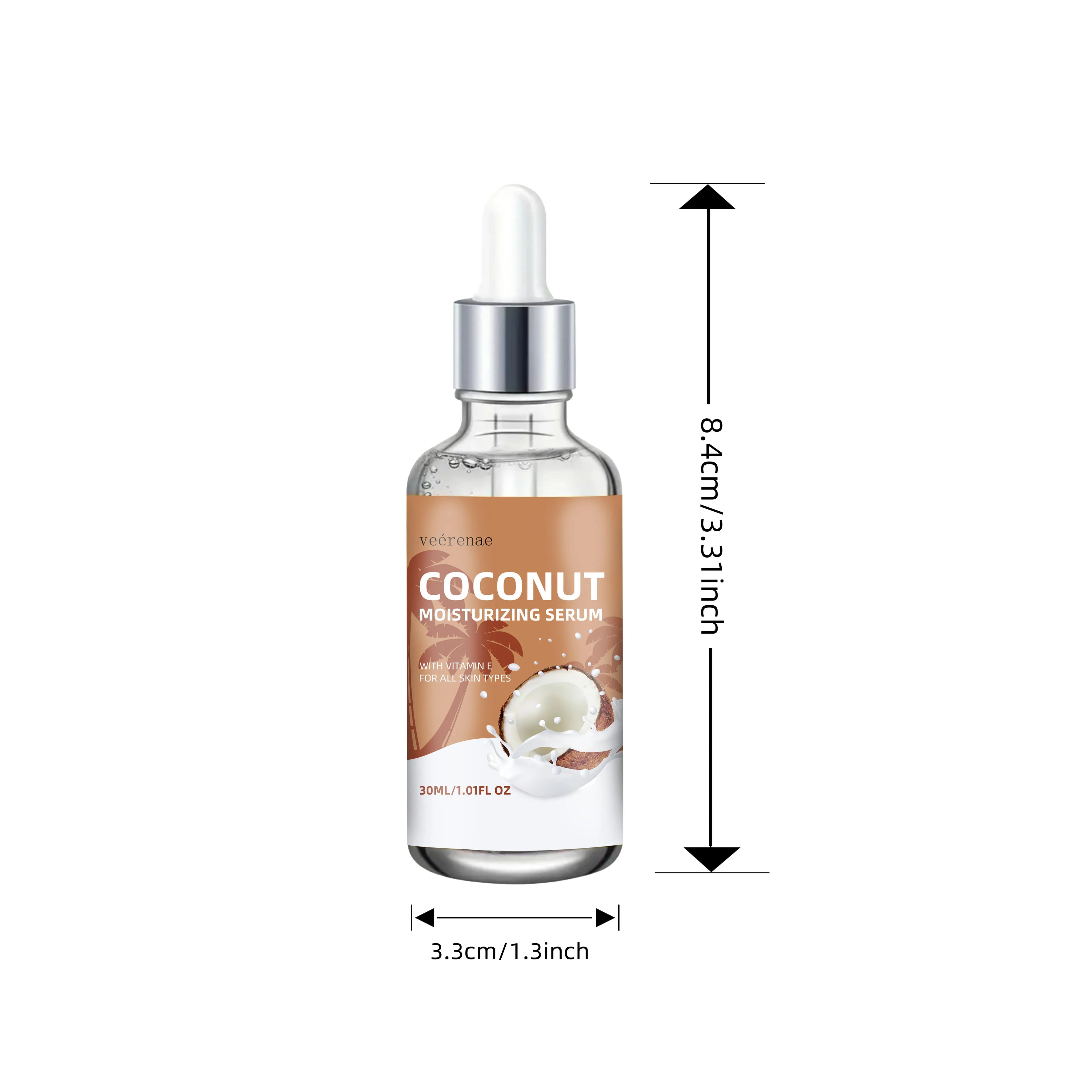 veérenae Coconut Face Serum – Firming & Smoothing All Skin Types
